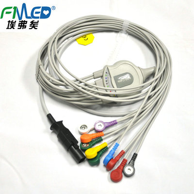 老太空12P扣式导联线