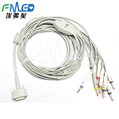 飞利浦DB15十二导联线