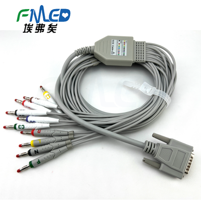 科曼DB15一体十导联4.0香蕉插 &nbsp;IEC